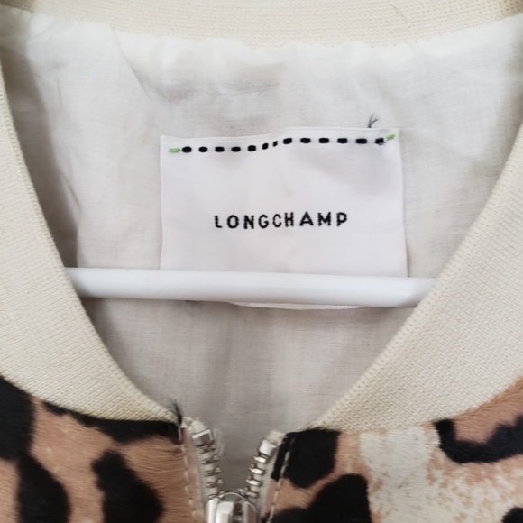 Longchamp Cheetah print leather vest - Picture 3 of 7